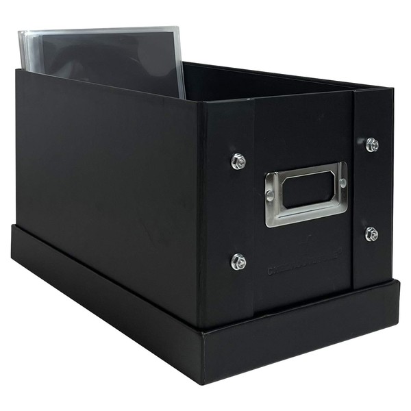 CheckOutStore Black Stamp & Die Craft Scrapbook Storage Pocket Box