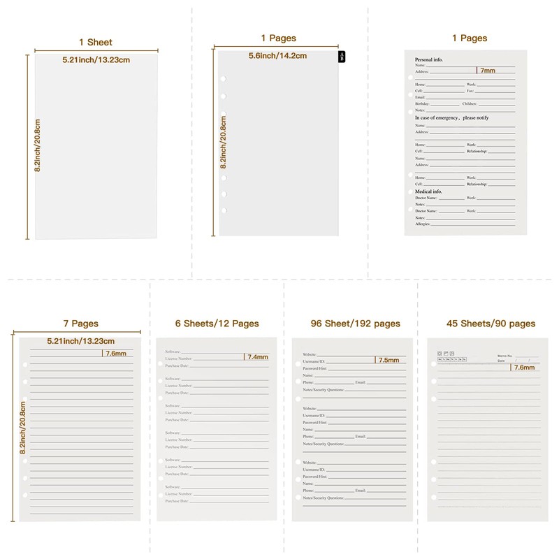BTSFTOGET Password Book with Alphabetical Tabs & Lock, 302 Pages