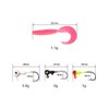 Fishing Lures Artificial Bait Kit Pinworm Soft Baits Soft Baits