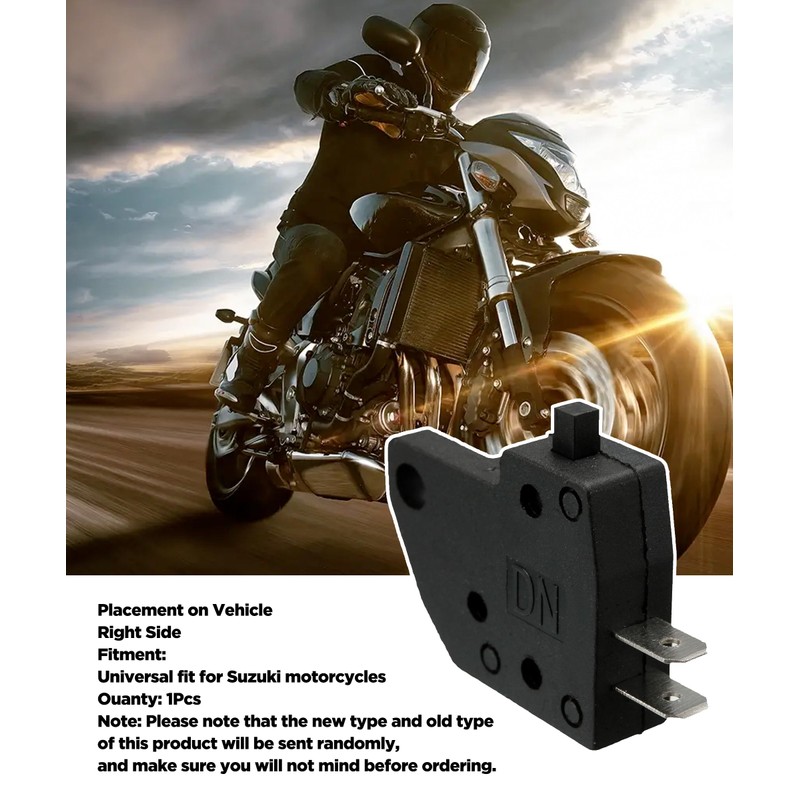 Flaconi Motorcycle brake light switch, brake light switch, scooter light