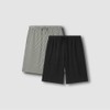 JAJU [JAJU] Men's Rayon 5-Part Pajama Pants (2-Pack, Choose 1