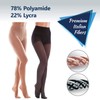 Medical Compression Tights with Compression / Unisex 16-18 mmHg XS