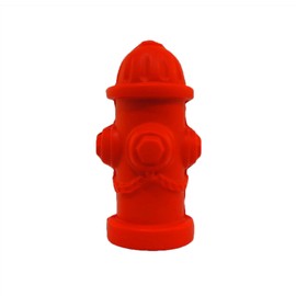 Novelty Giant Stress Relief Squeezable Foam Red Fire Hydrant Package of Three (3)