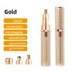 Rechargeable Facial Hair Trimmer for Women & Men – 4-in-1