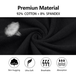 Womens Tank Top Camisoles with Premium Cotton Italian Design - Trimmed with Flower Lace on Neckline (921-Black, XXL)