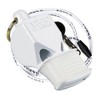 Fox 40 Classic CMG Pealess Safety Whistle, 115 dB, White