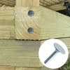 Screw Man 014973239633 Elevator Bolts for Several uses,Steel,Zinc,Flat Countersunk,1/4-20 x