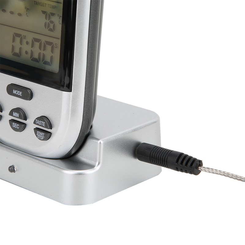 Wireless BBQ Thermometer Food Thermometer with Probe for Cooking Meat