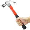 Powerbuilt 16 oz. Claw Hammer with Fiberglass Handle, Shock Resistant