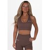 Divina Nani Sports Bra Brown L