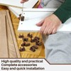 Juexica 8 Pairs False Cabinet Front Clip False Drawer Front