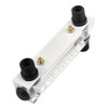 uxcell a15112000ux0004 Adjustable Knob 0.5-5GPM 2-18LPM Water Flow Meter Panel