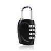 Topfun Combination Lock 4 Digit Padlock Re-settable Combo Lock, Gym
