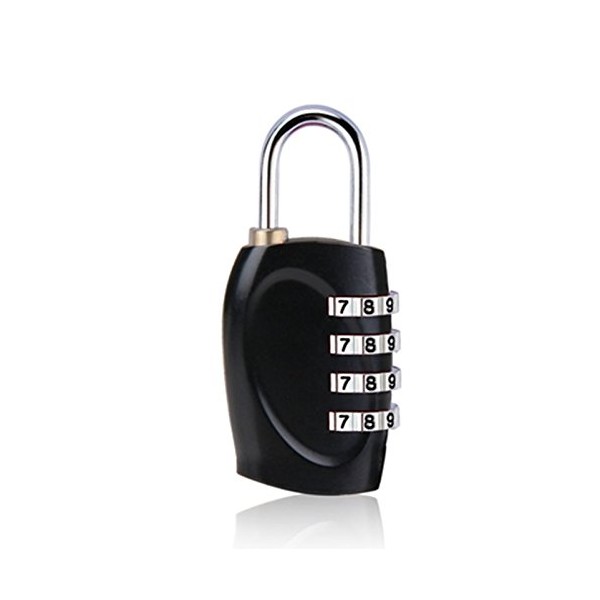 Topfun Combination Lock 4 Digit Padlock Re-settable Combo Lock, Gym
