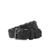 JACK & JONES Men's Jaccary Leather Belt, black