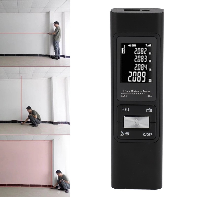 Bilateral Laser Measurement Tool Cross Lines 500mAh Battery Digital Laser