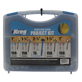 Kreg SK03 Pocket-Hole Screw Kit in 5 Sizes