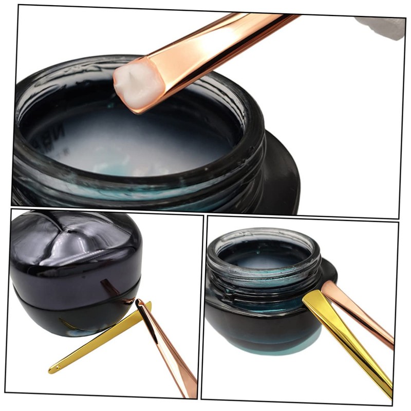 Baluue 6pcs Facial Cream Spoon Versatile Spatula for Mixing Sampling