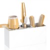 NIUBEE Wall Mount Hair Styling Tool Organizer - Bathroom Cabinet