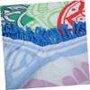 WOONEKY Polyester Beach Towel Tassels Yoga Mat Shawl Versatile Decorative
