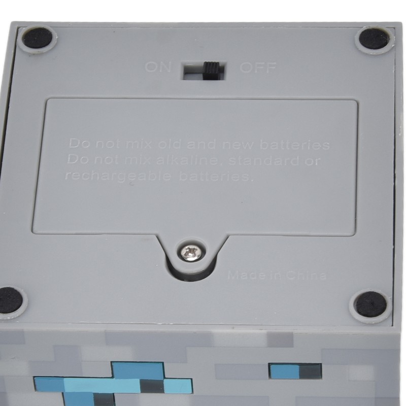 LED Cube Night Light 3.1in Energy Saving Blue Light LED