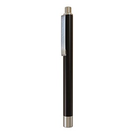 DocCheck Flashing LED Diagnostic Light - Bright LED, Various Colours, Robust Metal Housing, Clip for Firm Hold, Ideal for Doctors and Nurses (Black)