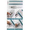 Right Angle Circular Saw Guide Rail Angle Stop Track Saw