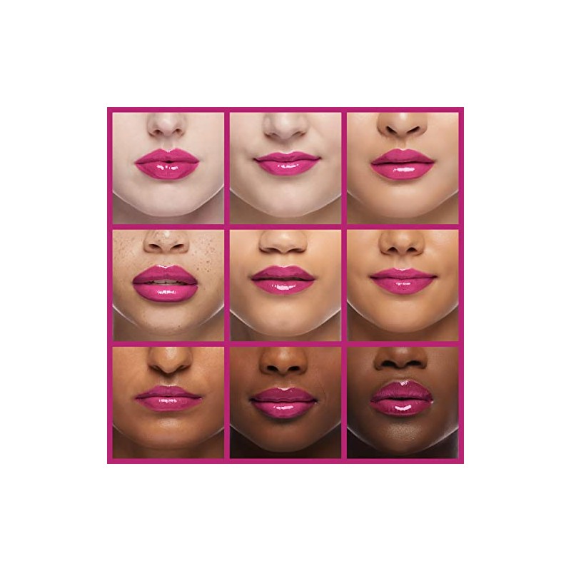 L.A. Colors High Shine Shea Butter Lip Gloss, Amplify, 0.14