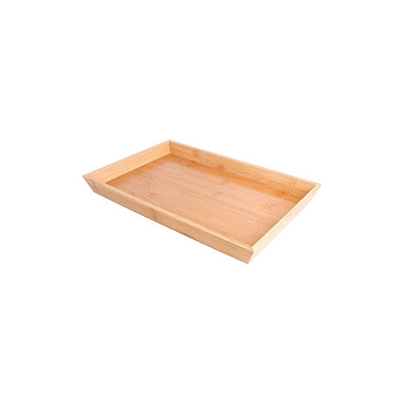 1 x Tray, 30 x 20 x 3 cm, Natural
