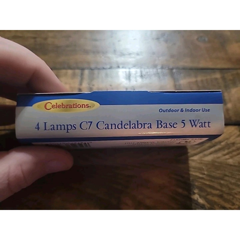 Celebrations C7 Replacement Bulbs Pack Of 4 Bulbs RED