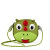 Affenzahn Children's Wallet Neck Pouch for Children, Dragon - Green