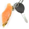 Food Sample Key Chain, Broiled Salmon Nigiri Sushi, 255 OK