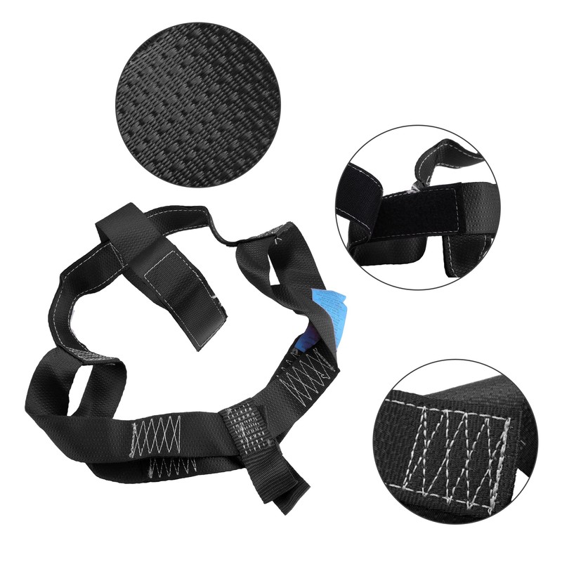 X AUTOHAUX 1 Pcs Rear Wheel Transport Tie Down Strap