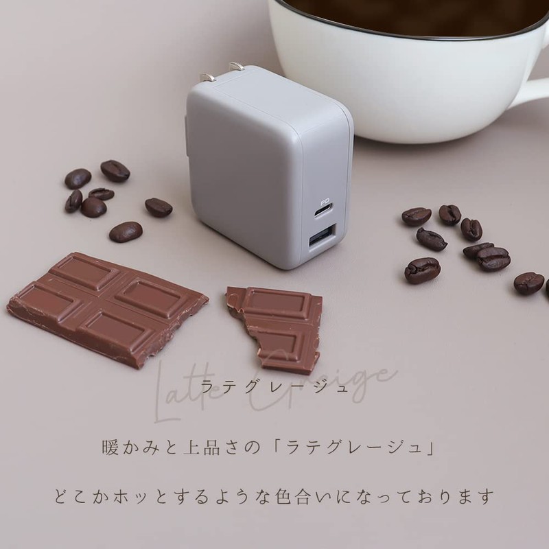MOTTERU PD65W Compatible, PPS Standard Support, USB-C x 1 Port,