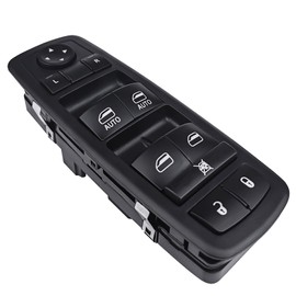 Master Power Window Switch Replacement for 2011 – 2014 Dodge Durango, Jeep Grand Cherokee #Replaces 68086693AC 68086693AD