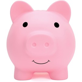 Piggy Bank, Coin Bank for Boys and Girls, Children's Plastic Shatterproof Money Bank