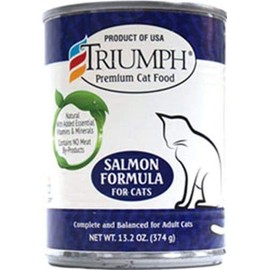 Triumph Salmon Canned Cat Food, Case Of 12, 13.2 Oz