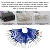 36 PCS Upgraded Terminal Removal Tool Kit, Pin Extractor Tool,