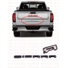 GMC 2019 2020 2021 GMC SIERRA LETTERS Gloss BLACK 1500