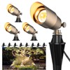 ZONEGRACE Solid Brass Outdoor Uplights & Accent Light Fixtures, Heavy