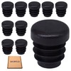 SKIR'CO Pack of 10 Round Pipe Inserts 12 mm Fence