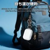 TALENANA For AirPods Pro 3ケース クリア TPU素材 金属カラビナ付属 落下防止 汚れ防止