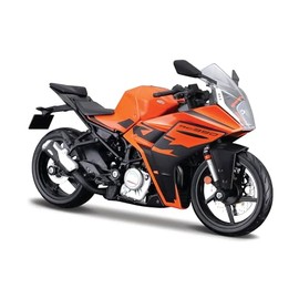 Maisto 22907 1/12 KTM RC 390 Orange Mini Car, Diecast Car, Finished Product