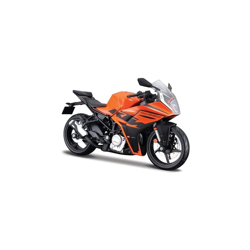 Maisto 22907 1/12 KTM RC 390 Orange Mini Car, Diecast
