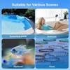 Pool Thermometer Floating, Solar Energy, Easy Read with Indoor Temperature,