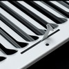 Fits 12x12 Duct Opening 1 Way Fixed Curved Blade Air