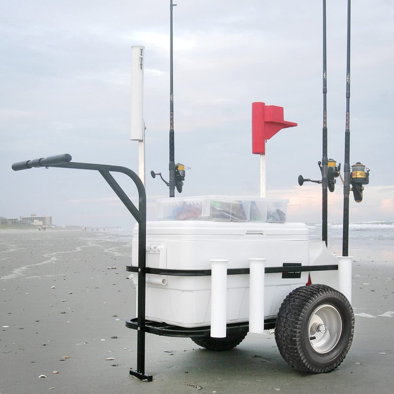 Sea Striker Deluxe Surf, Pier and Beach Cart – Outdoor