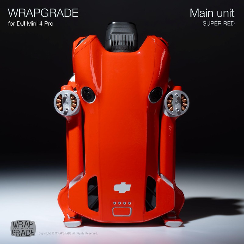 WRAPGRADE Skin Stickers Compatible with DJI Mini 4 Pro |