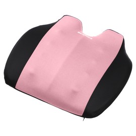 Partuto 1 Pc 43.5x38.5cm Universal Car Seat Cushion - for Car Travel Driving Seat Protection Pad Cover Anti-Slip - Memory Foam Pink