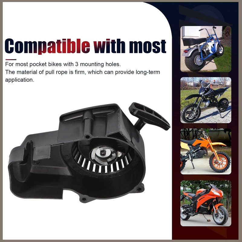 QAZAKY Pull Start Starter for 33cc 43cc 47cc 49cc 50cc